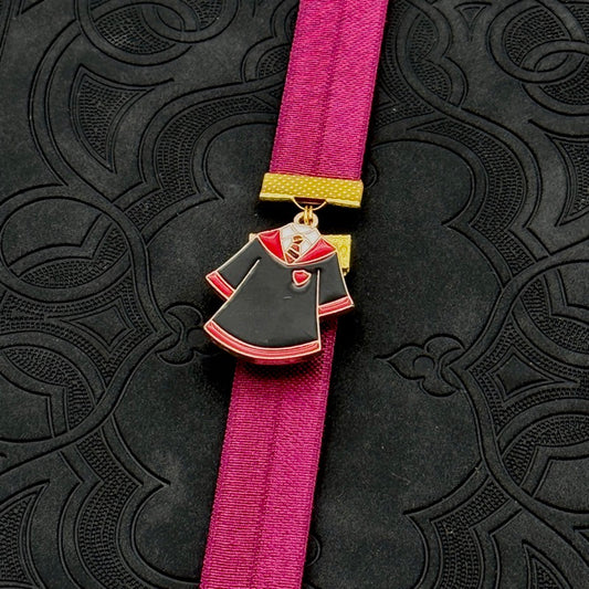 Harry Potter Hogwarts House Cloak Elastic Bookmark
