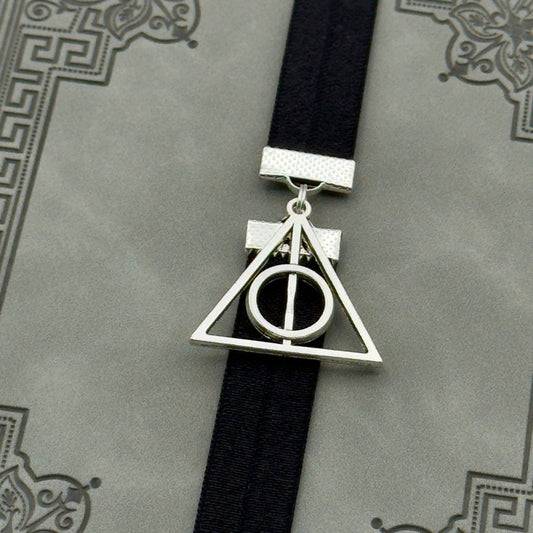 Harry Potter Deathly Hallows Elastic Bookmark