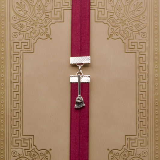 Harry Potter Broom Elastic Bookmark