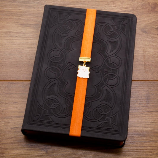 Cute Ghost Bookband Elastic Bookmark