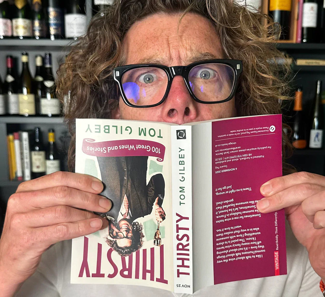 Win a signed hardcover copy of Tom Gibley’s book, Thirsty: 100 Great Wines and Stories by the Wine Guy