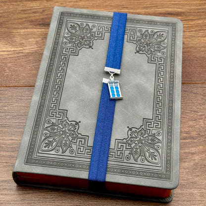 Dr. Who Tardis Elastic Bookmark