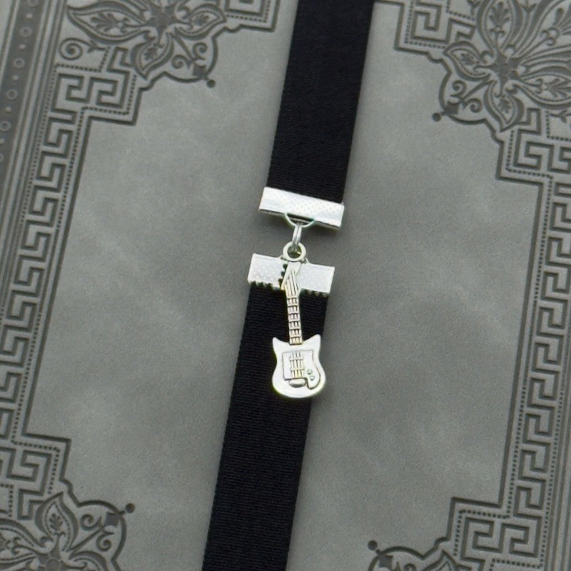 Classic Electric Guitar Elastic Bookmark