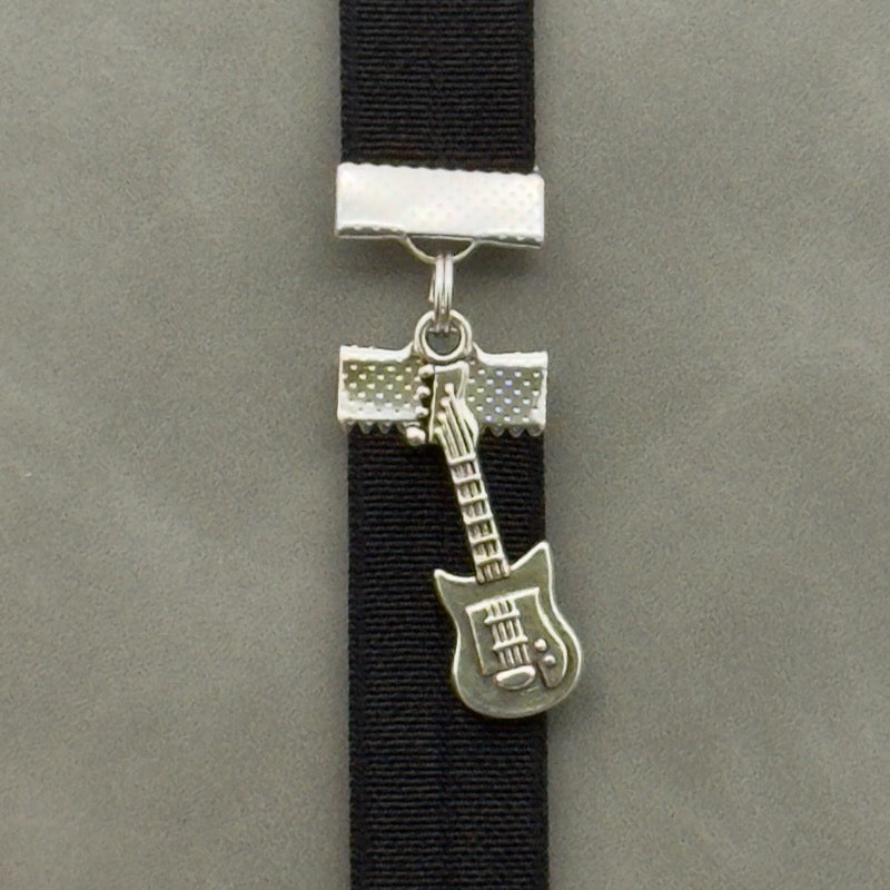 Classic Electric Guitar Elastic Bookmark