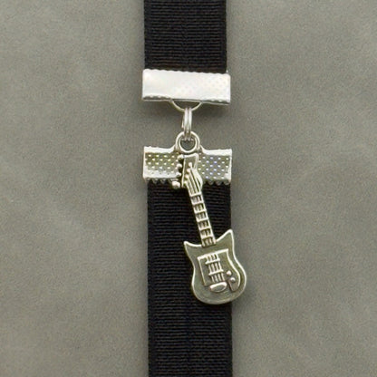 Classic Electric Guitar Elastic Bookmark