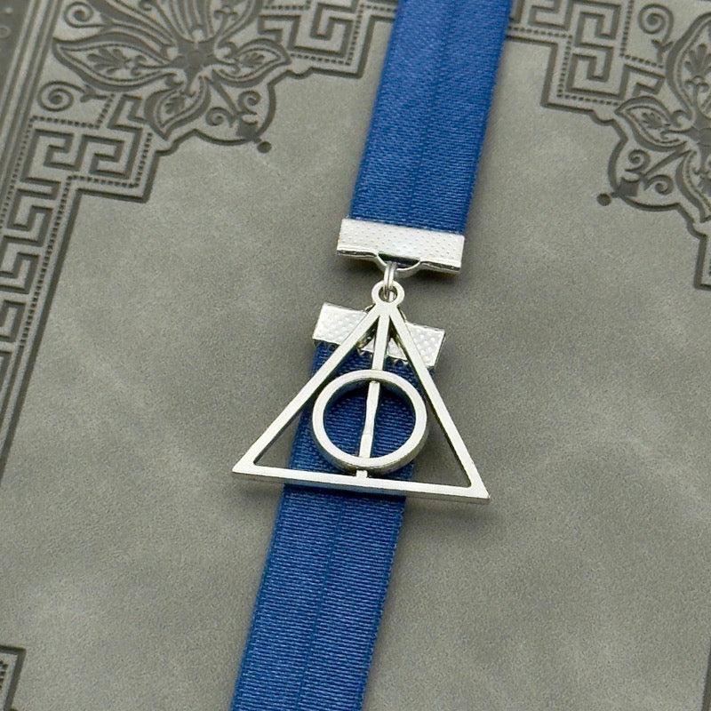 Harry Potter Deathly Hallows Elastic Bookmark