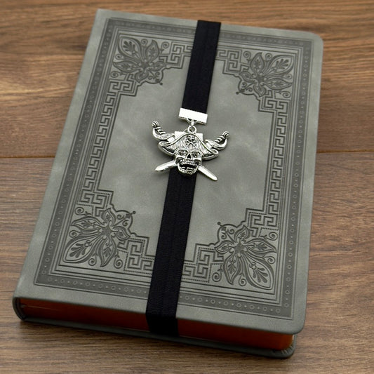Pirates of the Caribbean Jolly Roger Elastic Bookmark