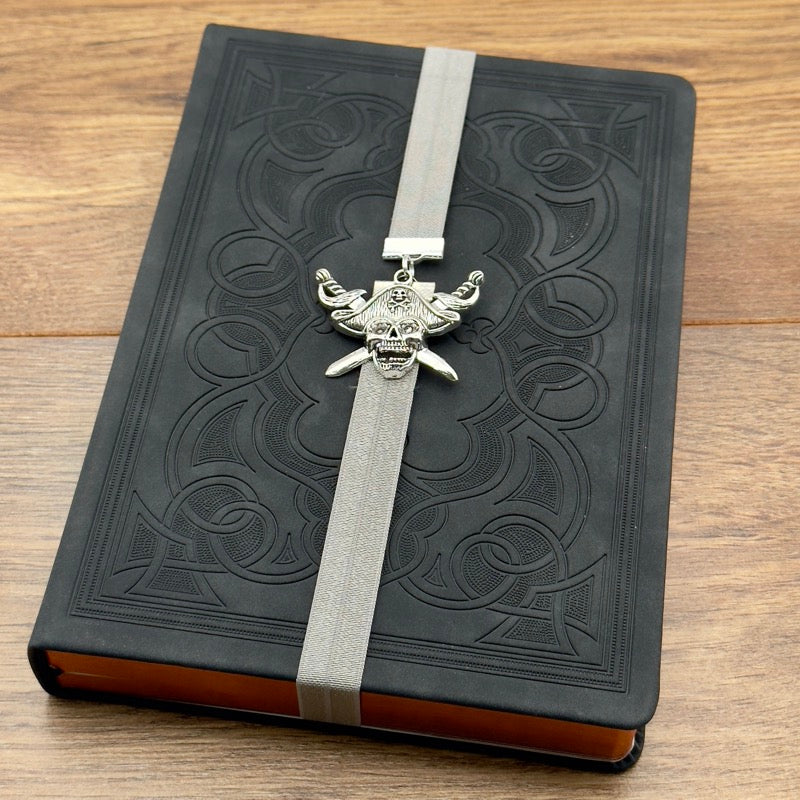 Pirates of the Caribbean Jolly Roger Elastic Bookmark