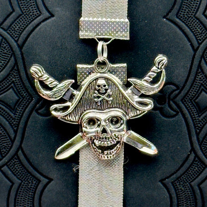 Pirates of the Caribbean Jolly Roger Elastic Bookmark