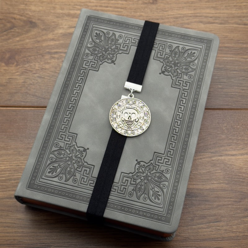 Pirates of The Caribbean Amulet Elastic Bookmark
