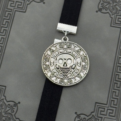 Pirates of The Caribbean Amulet Elastic Bookmark