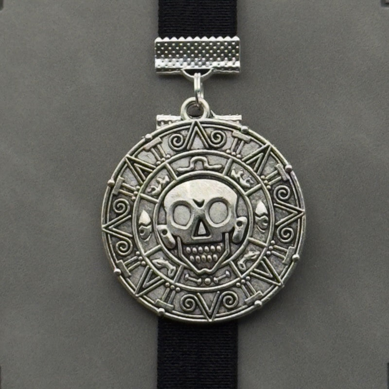 Pirates of The Caribbean Amulet Elastic Bookmark