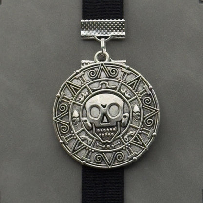 Pirates of The Caribbean Amulet Elastic Bookmark