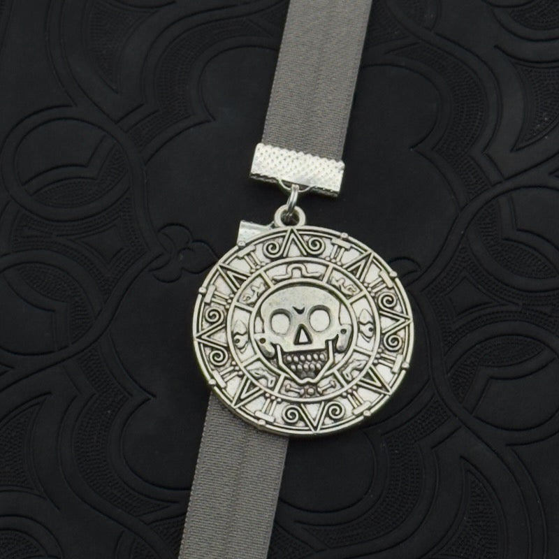Pirates of The Caribbean Amulet Elastic Bookmark