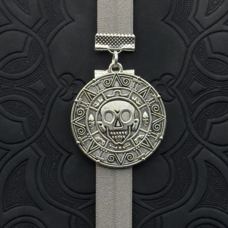 Pirates of The Caribbean Amulet Elastic Bookmark