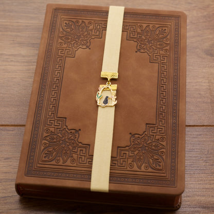 Cute Cat Elastic Bookmark