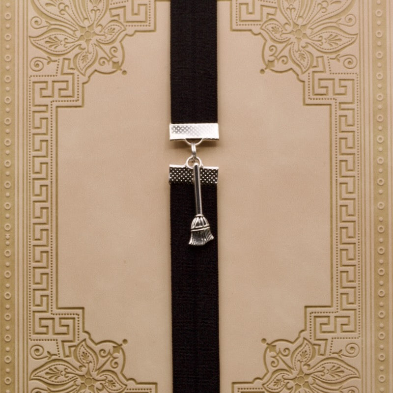 Harry Potter Broom Elastic Bookmark
