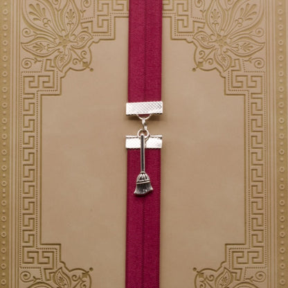 Harry Potter Broom Elastic Bookmark