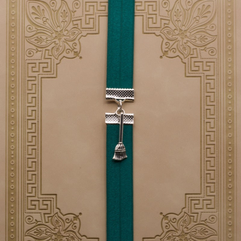 Harry Potter Broom Elastic Bookmark