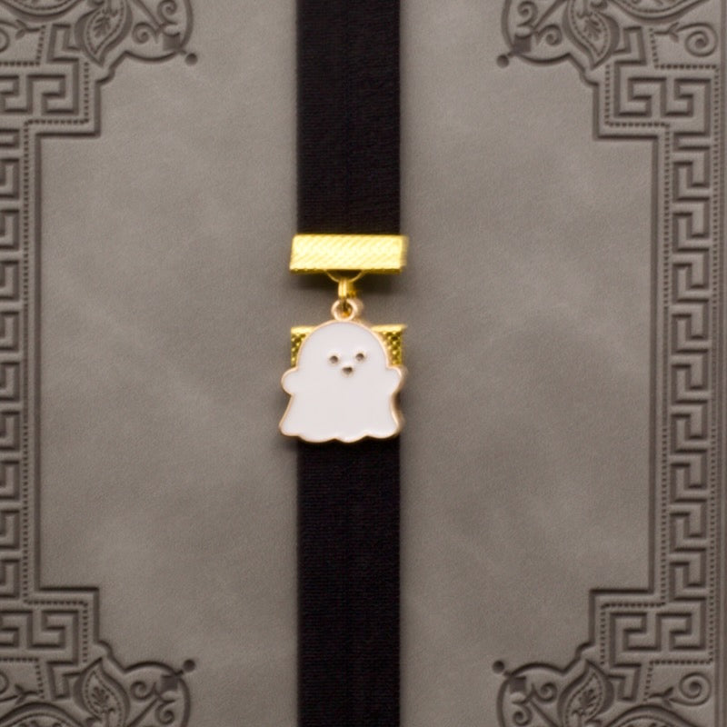 Cute Ghost Elastic Bookmark