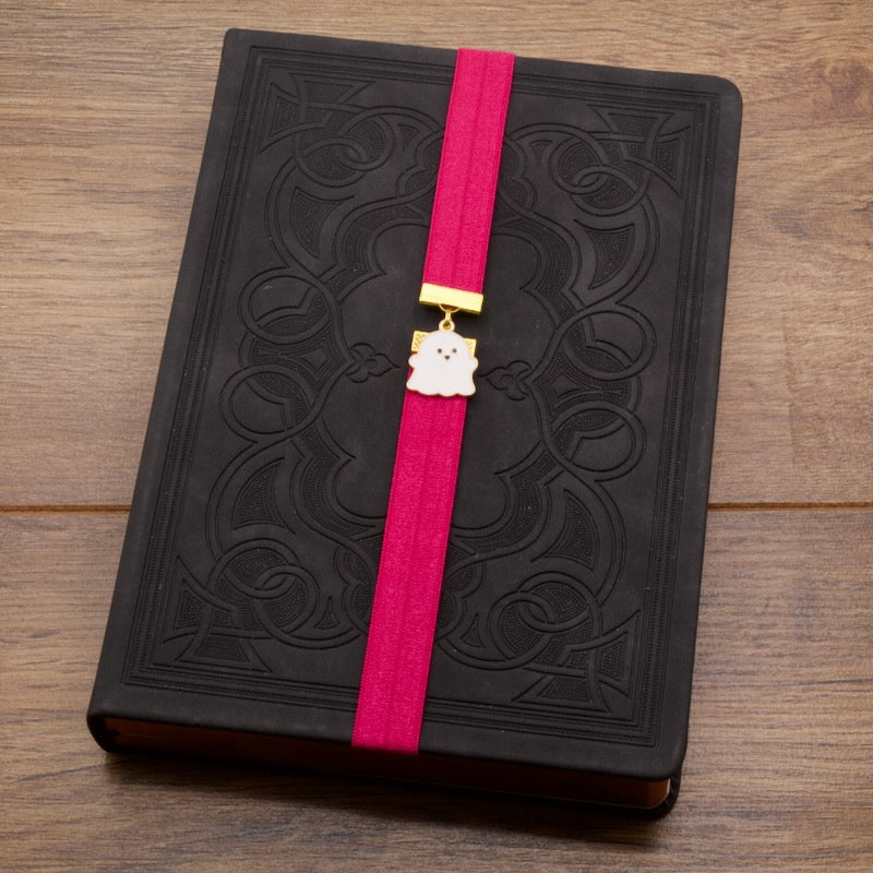 Cute Ghost Elastic Bookmark