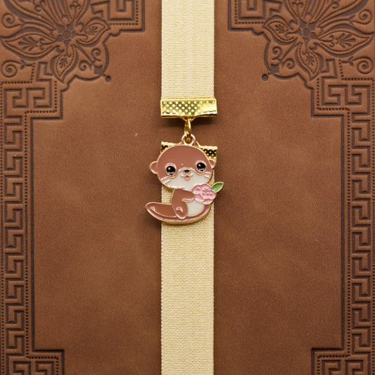 Cute Otter Elastic Bookmark