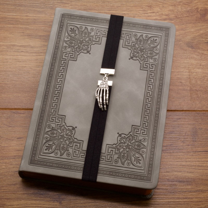 Skeleton Hand Bookband Elastic Bookmark